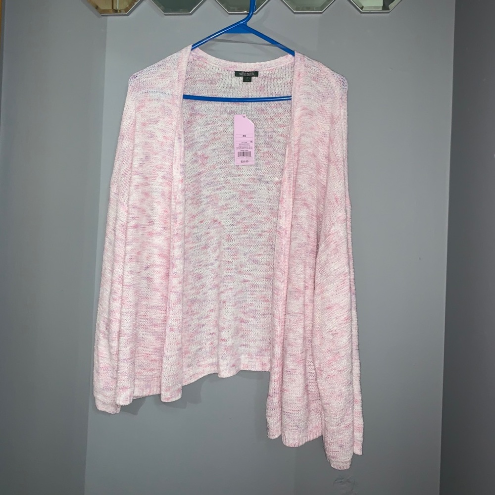 NWT, open front cardigan